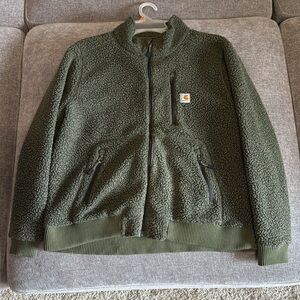 Carhartt Forest Green Fleece Jacket